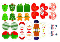Christmas Party Xmas Tree Ornaments 14pcs - sparklingselections