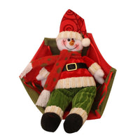 Snowman In Parachute Christmas Tree Hanging Ornament - sparklingselections