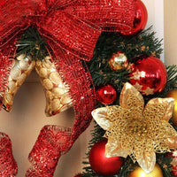 40cm Christmas Large Wreath Decoration Door Wall Ornament - sparklingselections