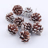 9 Pcs Christmas Ornament Pine Cones