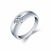 Bridal White Gold Ring - sparklingselections