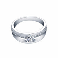 Bridal White Gold Ring - sparklingselections