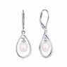 Ladies Jewelry Silver Long Earrings