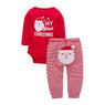 Newborn Infant Baby Romper Santa Claus Costume Outfit