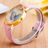 New Women Fashion Casual Clock Butterfly Style Watch
