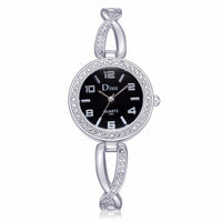 Women's Elegant Rhinestone Bracelet Wrist Watch - sparklingselections