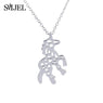 Fashion Unicorn Pendant Necklace for Women