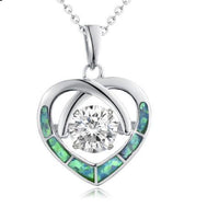 Wedding Heart Necklaces for Women - sparklingselections