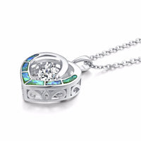 Wedding Heart Necklaces for Women - sparklingselections