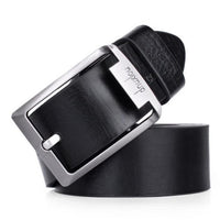 Men's Solid Real Leather Stylish Belts - sparklingselections