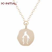 Gold Long Chain Pendant Necklace For Women - sparklingselections