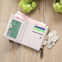 New Women's Cute Animals Embroidery Short Wallet for Women - sparklingselections