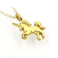 Fashion Gold Color Pegasus Pendant Necklaces - sparklingselections