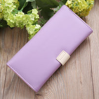 New Women Long Tower Printed Leather Wallet - sparklingselections