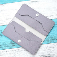 New Fashion Women Solid Color Long Design Leather Wallet - sparklingselections