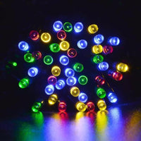 Solar Energy Lamps String Christmas Wreaths - sparklingselections