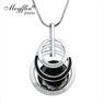 new Round Statement Maxi Colar Chain Long Necklaces Pendant