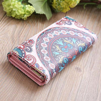 New Women Stylish Printed Pattern Wallet - sparklingselections