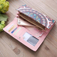 New Women Stylish Printed Pattern Wallet - sparklingselections