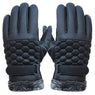 Anti Slip Men Thermal Winter Sports Leather Touch Screen Gloves