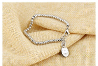 Women's  Stainless Steel Silver Bracelets - sparklingselections