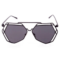 New Fashion Twin-Beams Metal Frame Mirror Sun Glasses - sparklingselections