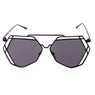 New Fashion Twin-Beams Metal Frame Mirror Sun Glasses