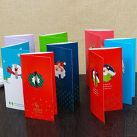 8Pcs Handmade Merry Christmas Greeting Card With Envelope - sparklingselections