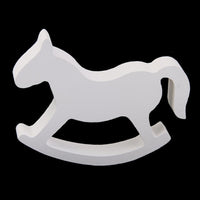 Wooden Rocking Horse Trojan Wedding Ornament - sparklingselections