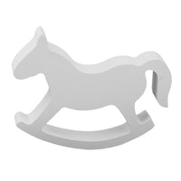 Wooden Rocking Horse Trojan Wedding Ornament - sparklingselections