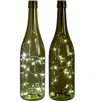 Bright Colorful Bottle Light with 15 LED for Christmas Home Decor - sparklingselections