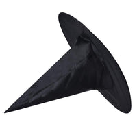 Womens Black Witch Hat For Halloween Costume - sparklingselections