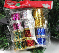 Christmas Holiday Party Charms Festival Ornaments Decor 12PC - sparklingselections