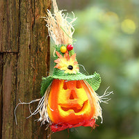 LED Pumpkin Light Prop Halloween Christmas Tree Pendant - sparklingselections