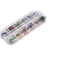 Nail Stickers Decorating 3000 Nail Diamonds Strass - sparklingselections