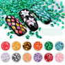 Diamonds Dazzling Tips Colorful Beautiful Nail Sticker With Sequins