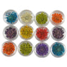 Real Dry Dried Flower For Nail Art Tips 12 Color