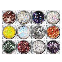 Diamonds Dazzling Tips Nail Sticker Nail Art Decoration 12 Box - sparklingselections