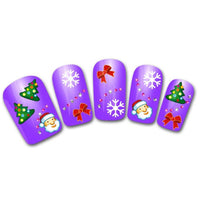 Women's Christmas 3D Nail Stickers - sparklingselections