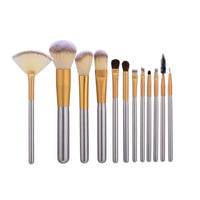 Makeup Blending Pencil Foundation Eye shadow Makeup Brushes 12 Pcs - sparklingselections