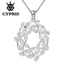 Silver  Leaf Pendant Necklaces For Women