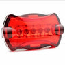 Red Bicycle 5 Led Tail Rear Safety Flash Light