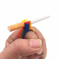 Silicone Ring Finger Hand For Regular Smoker - sparklingselections