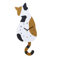 Cartoon Cute Cat Wall Clock - sparklingselections