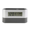 Office Digital Snooze Alarm Clock Pen Holder