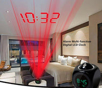 Multi-function Digital LCD Voice Talking LED Projection - sparklingselections