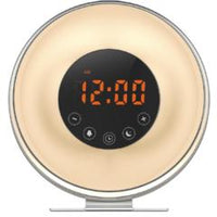 Wake Light With Sunrise Simulation Alarm Clock - sparklingselections