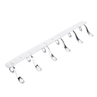 6 Wall Mounted  Holder Rack Hooks Hangers - sparklingselections