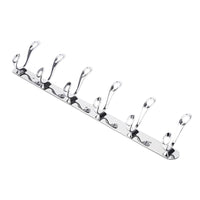 6 Wall Mounted  Holder Rack Hooks Hangers - sparklingselections