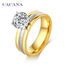 Titanium Stainless Steel Rings For Women